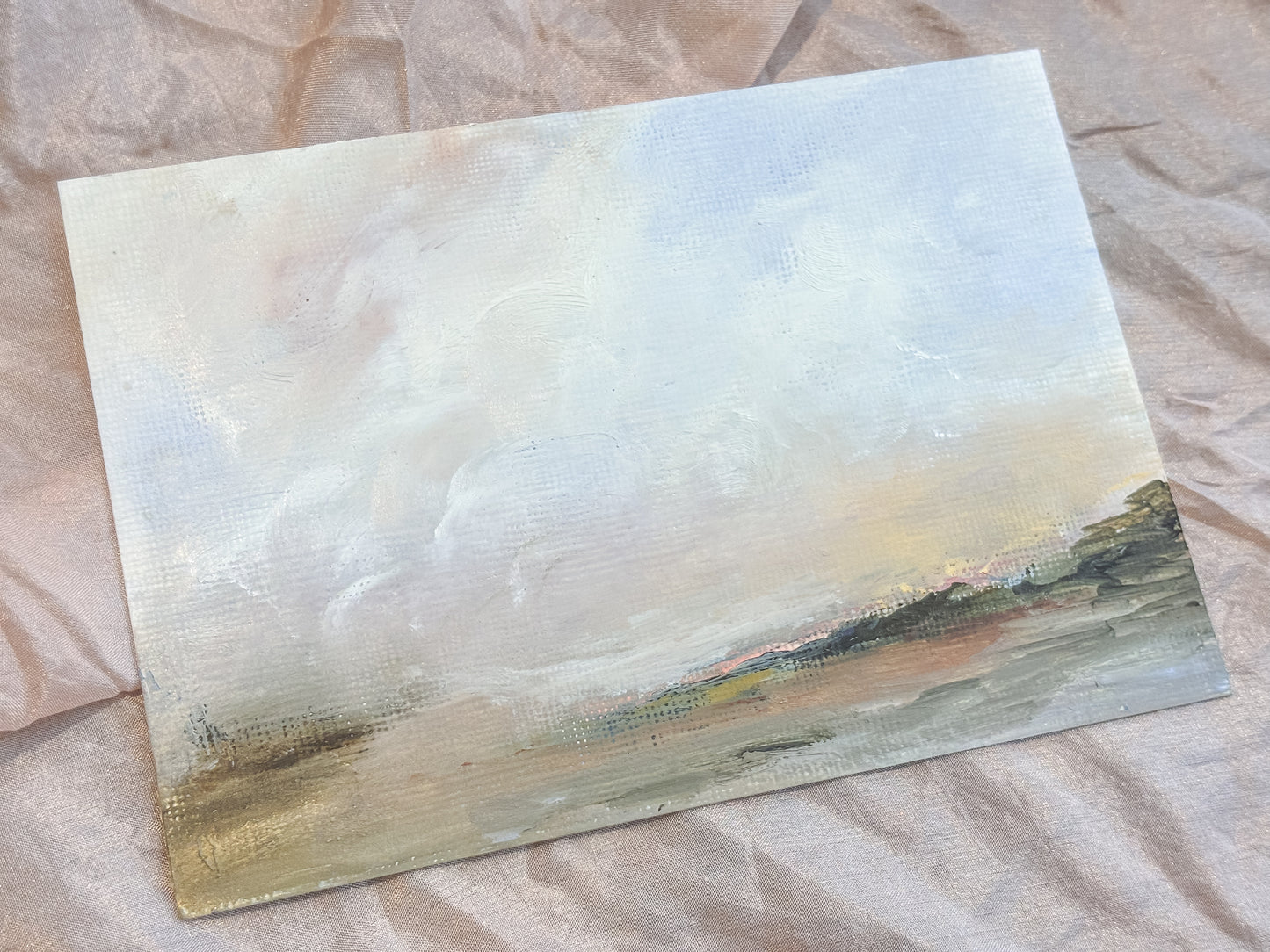 Miniature Oil Landscape