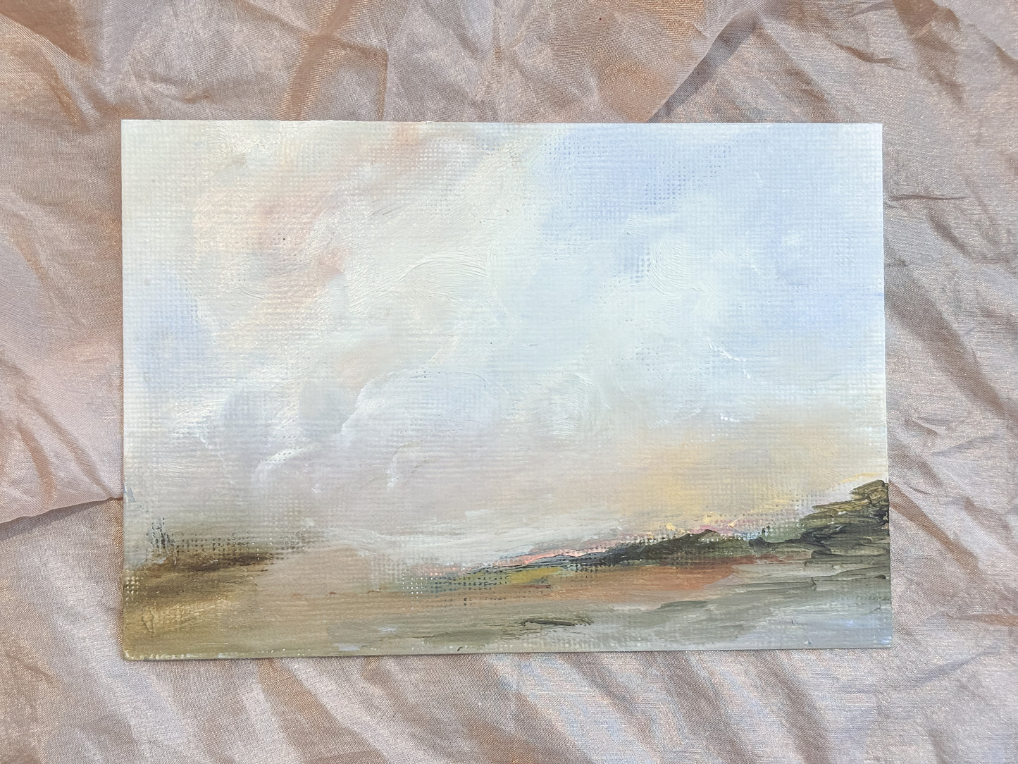 Miniature Oil Landscape