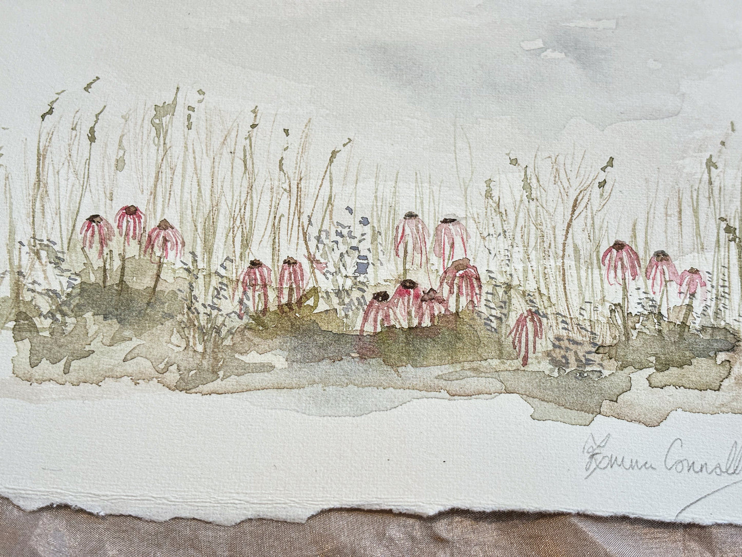 Prairie Flowers Watercolour